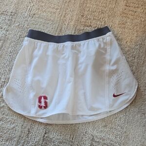 Nike White Skirt with Red Accents
